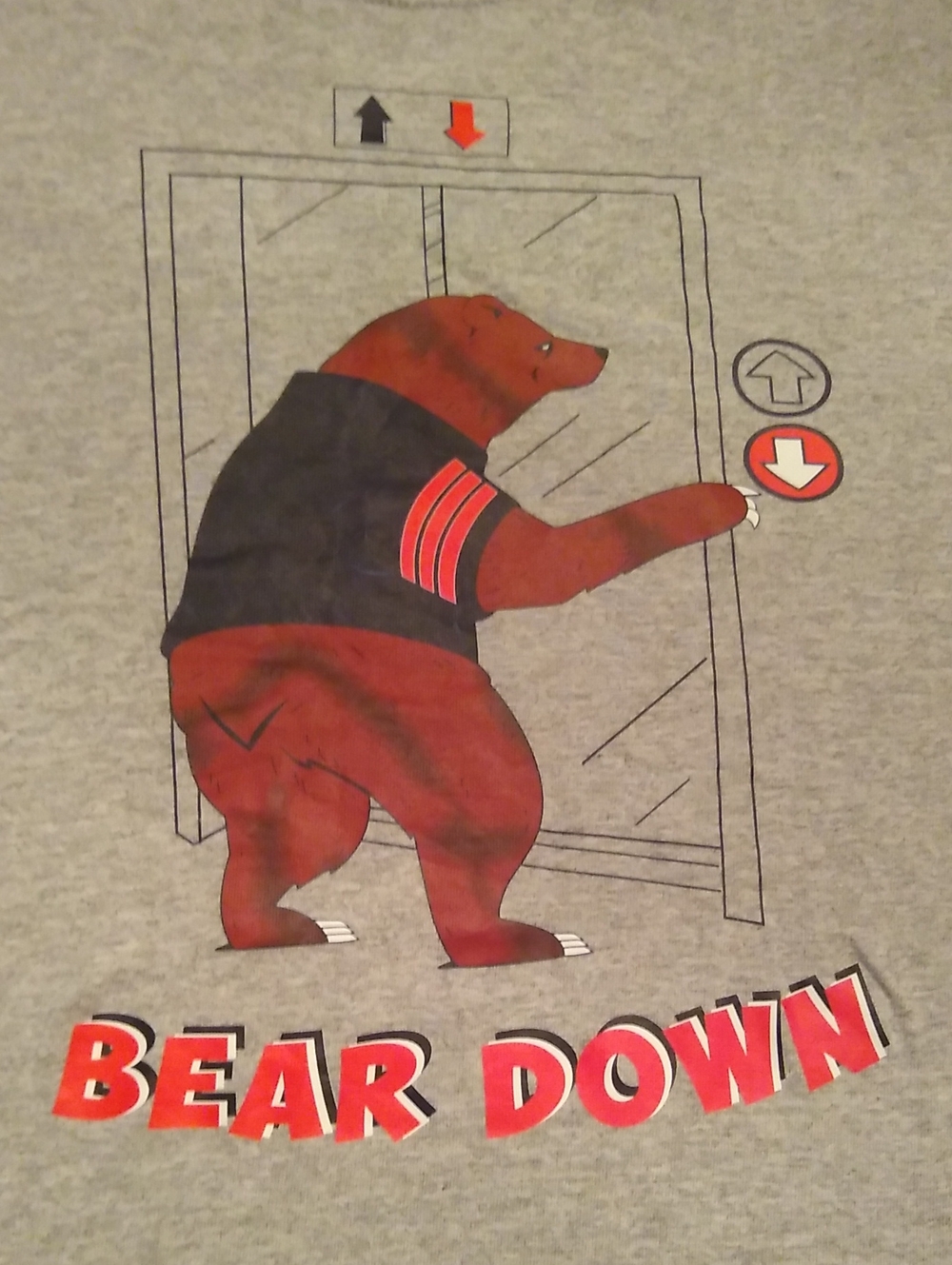 Chicago Bears "Bear Down" T-Shirt